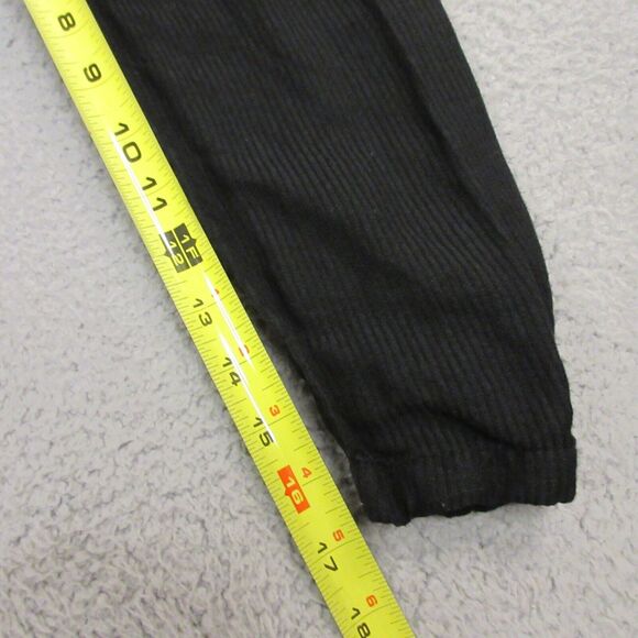 FLAX Jeanne Englehart Womens Linen Rayon Button Up Blouse Top size M Black - Picture 7 of 8